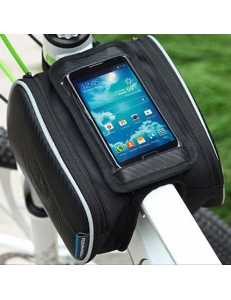 Сумка на раму смартфон, для GPS, навигатора, телефона, Roswheel 5.5"